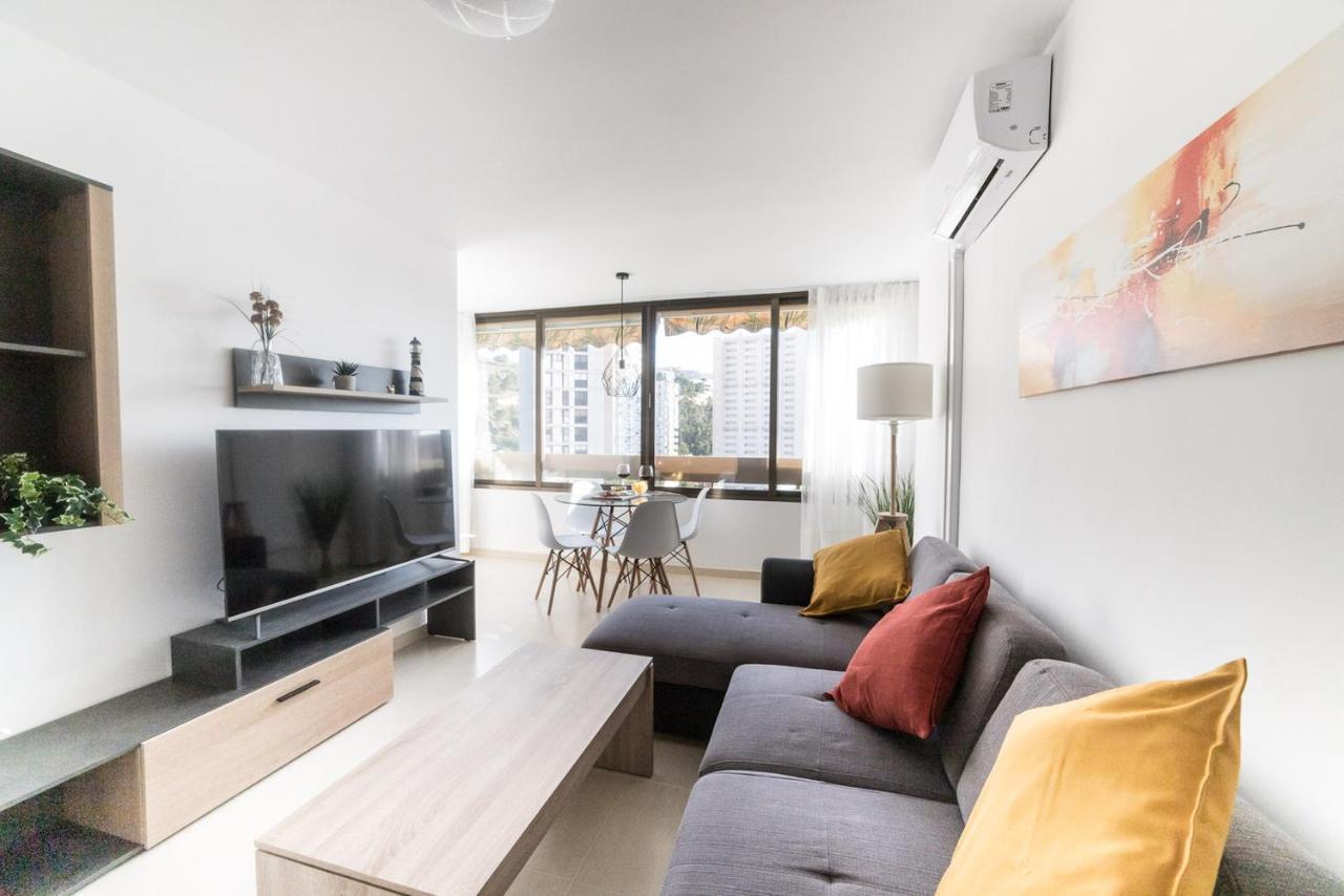 Moonkey - Luminoso Apartamento Girasoles Benidorm Kültér fotó